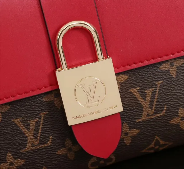 Louis Vuitton Brown Pink Structured Top-Handle Monogram Canvas Tote Bag 14