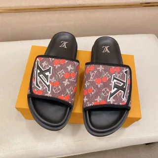 Louis Vuitton Cherry Monogram Slide Slippers