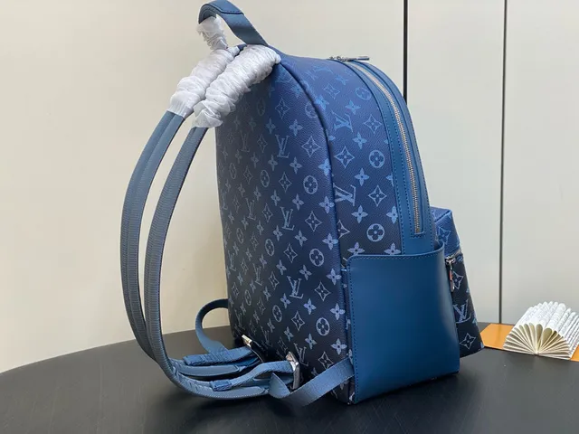 Louis Vuitton City Steamer Monogram Eclipse Blue কেজুয়াল ব্যাকপ্যাক 4