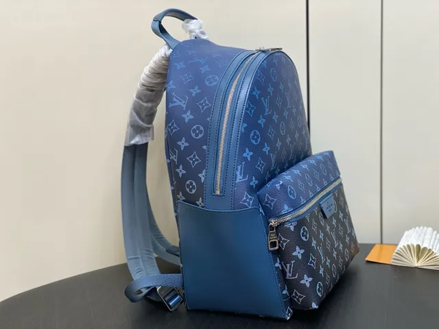 Louis Vuitton City Steamer Monogram Eclipse Blue কেজুয়াল ব্যাকপ্যাক 5