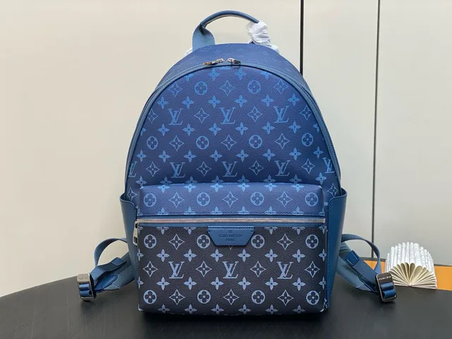 Louis Vuitton City Steamer Monogram Eclipse Blue কেজুয়াল ব্যাকপ্যাক 6