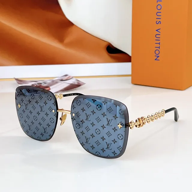 Louis Vuitton Flower Chain Monogram Floral-Link Sunglasses 5