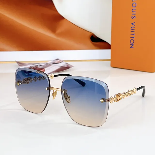 Louis Vuitton Flower Chain Monogram Floral-Link Sunglasses 6