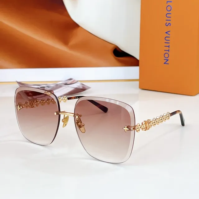 Louis Vuitton Flower Chain Monogram Floral-Link Sunglasses 8
