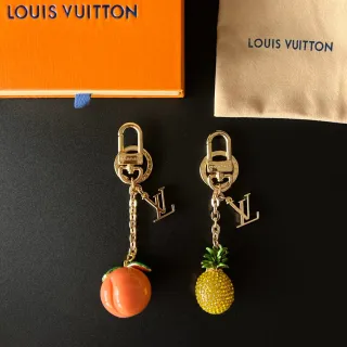 Louis Vuitton Fruit Charms Orange Yellow Enamel And Crystal Embellished Bracelet