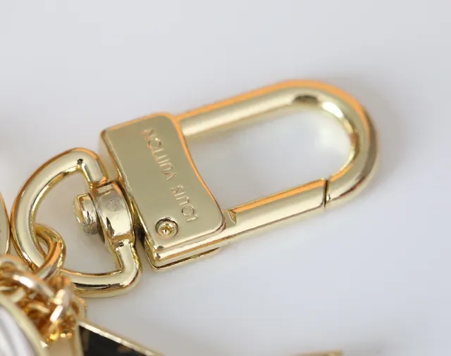 Louis Vuitton Gold Pink Hardware Enamel LV Logo Bracelet 2