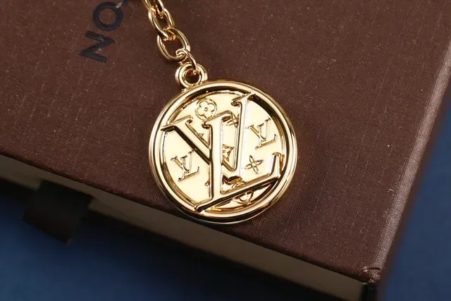 Louis Vuitton Gold Silver Multi-Charm Metallic Bracelet 6