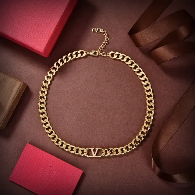 Louis Vuitton Iconic Chain Gold-Tone Monogram Necklace 3