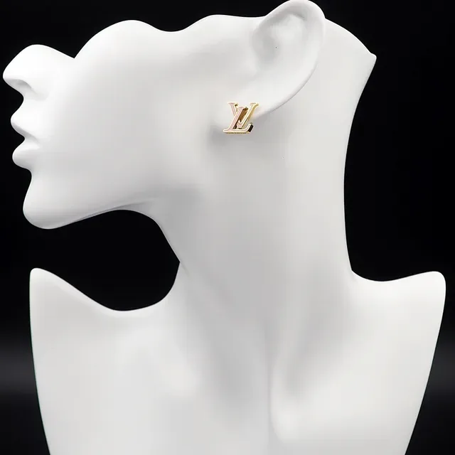Louis Vuitton LV Iconic Enamel Gold-Tone Pink Stud Earrings 5