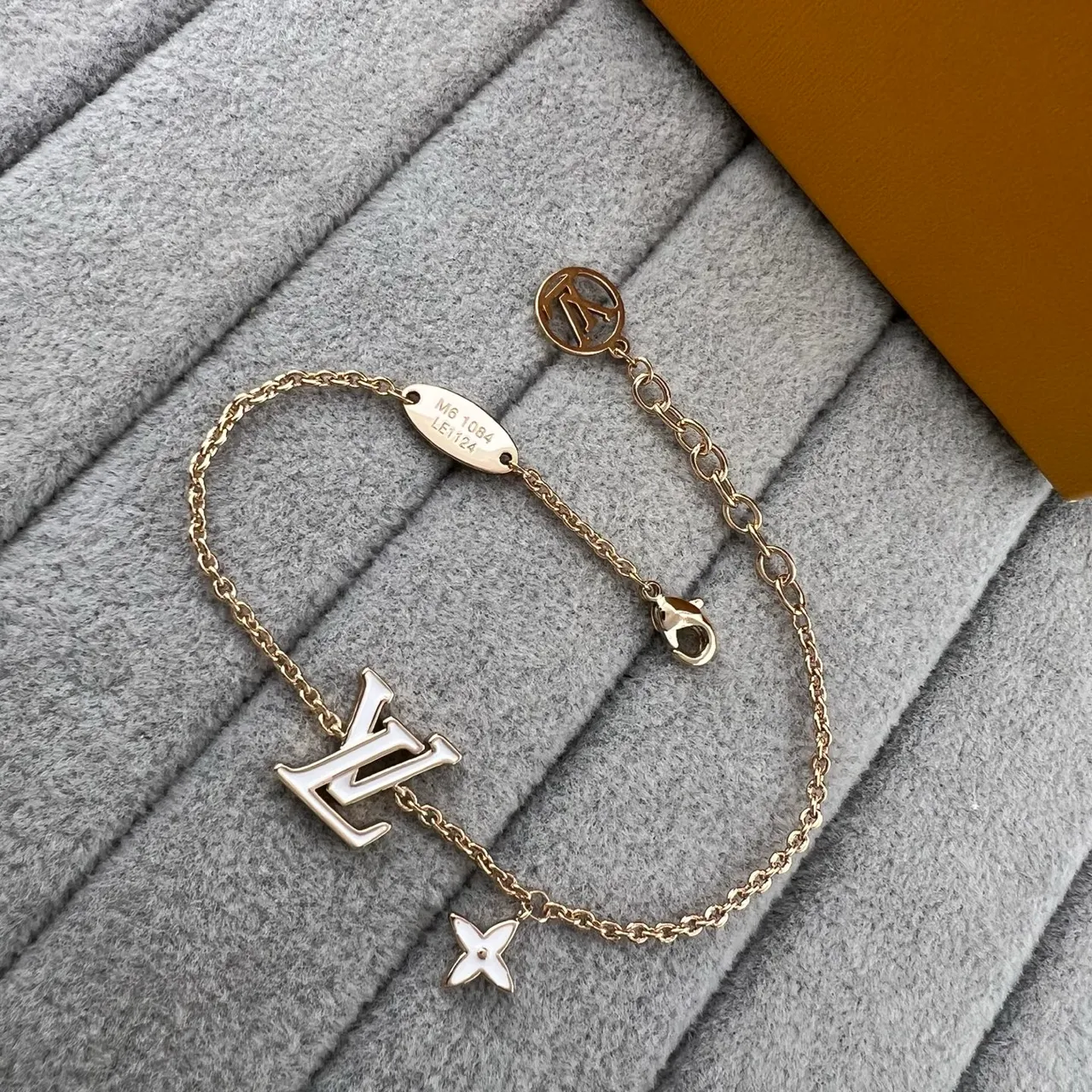 Louis Vuitton LV Monogram Star Enamel Charm Bracelet 3