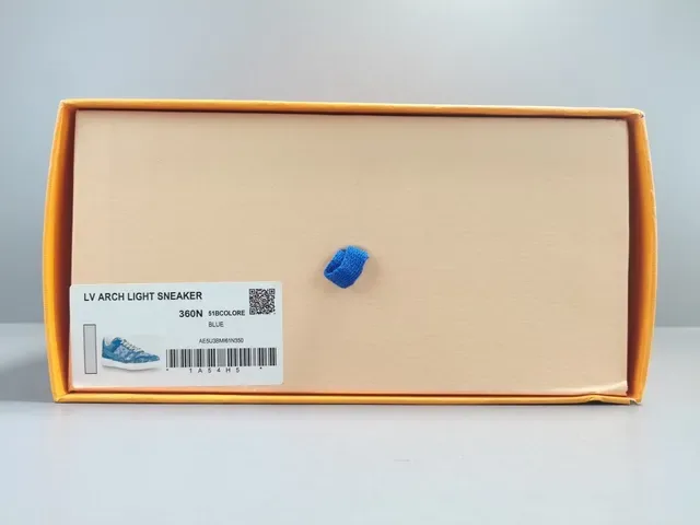 Louis Vuitton LV Trainer Chaussures Lifestyle Bleu Denim Monogram Tige Double bretelle Jaula 14