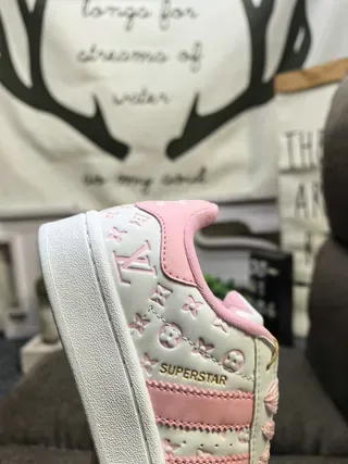 Louis Vuitton LV Trainer White Silver Monogram-Printed Leather Upper Perforated Toe Cap Lifestyle Sneakers 3