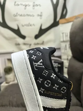 Louis Vuitton LV Trainer White Silver Monogram-Printed Leather Upper Perforated Toe Cap Lifestyle Sneakers 13