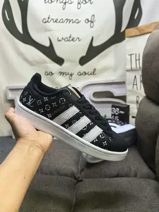 Louis Vuitton LV Trainer White Silver Monogram-Printed Leather Upper Perforated Toe Cap Lifestyle Sneakers 15