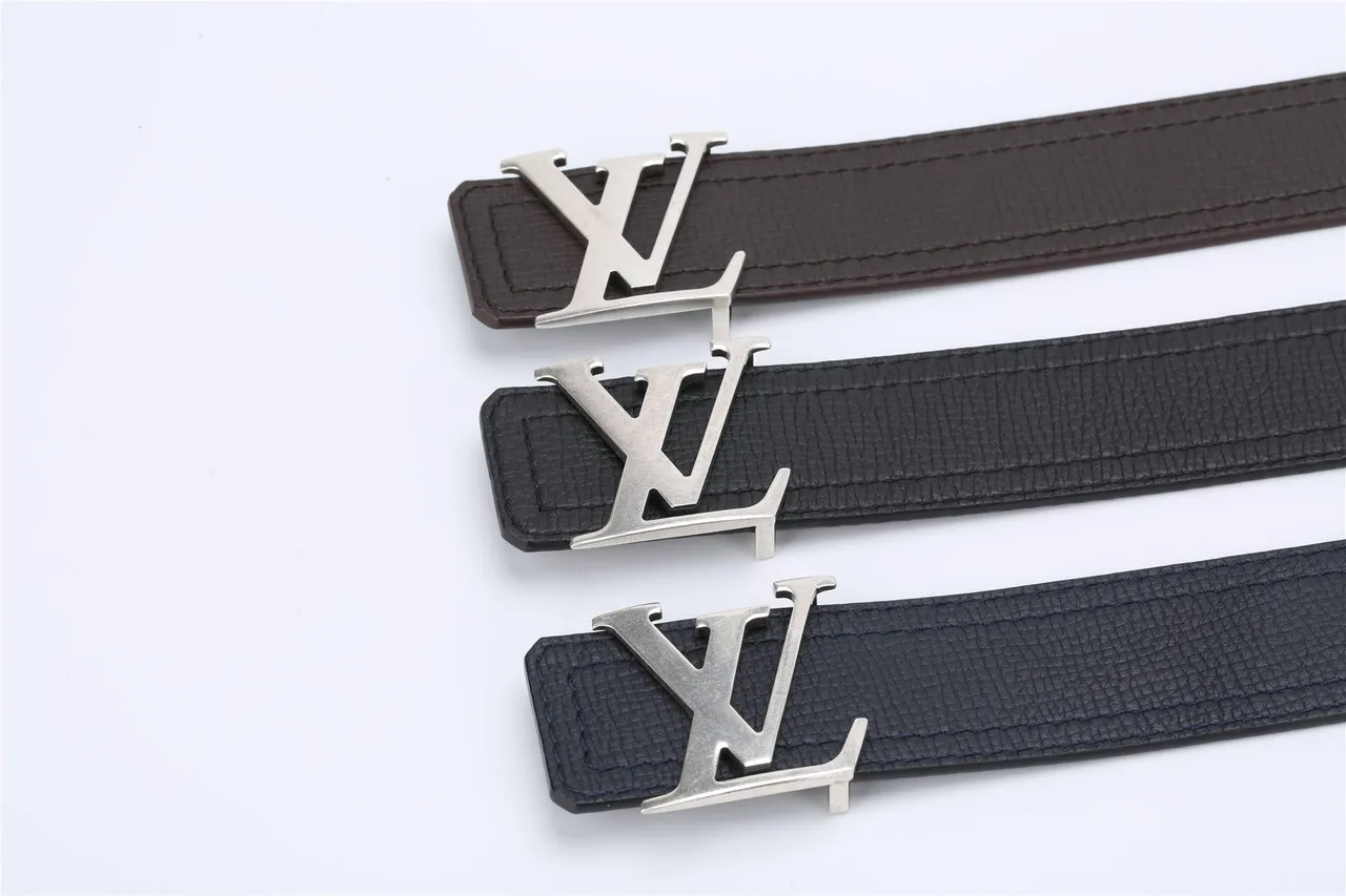 Louis Vuitton LV Twist Black and Tan Leather Belt 10