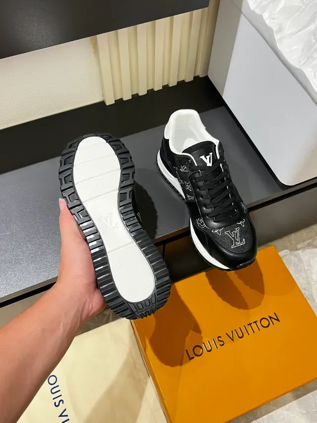 Louis Vuitton Monogram Canvas and Leather Lifestyle Sneakers 3