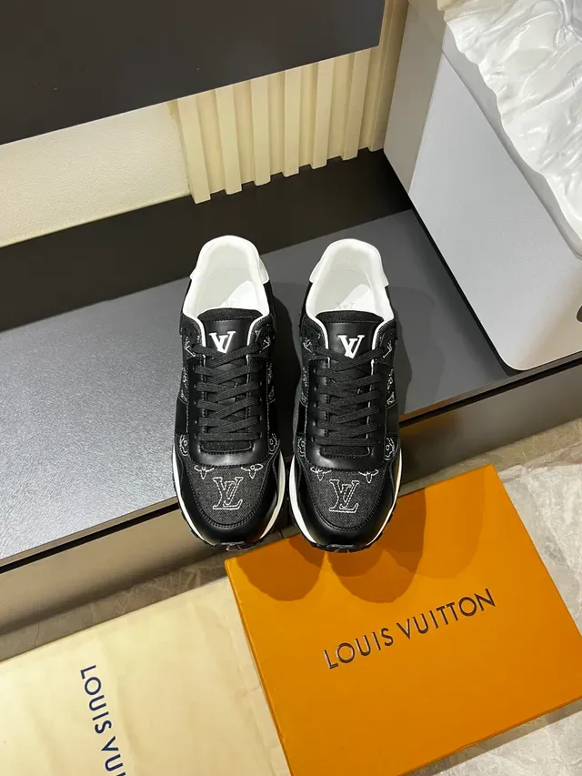Louis Vuitton Monogram Canvas and Leather Lifestyle Sneakers 5