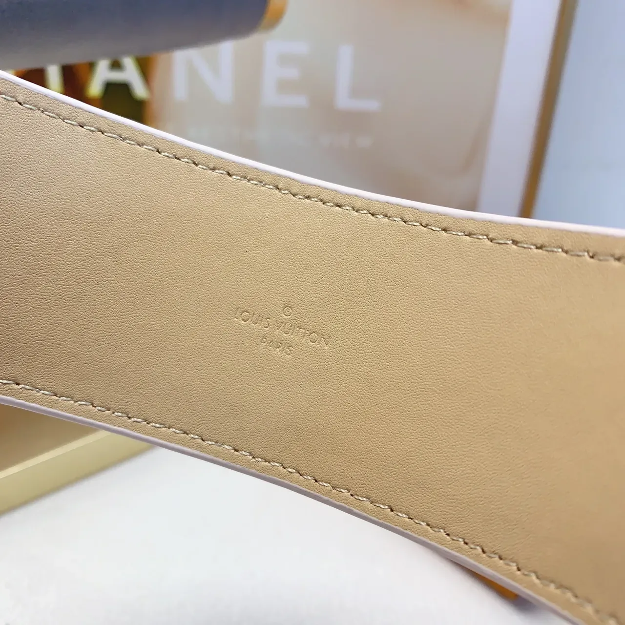Louis Vuitton Monogram Flower Reversible Leather Belt 7