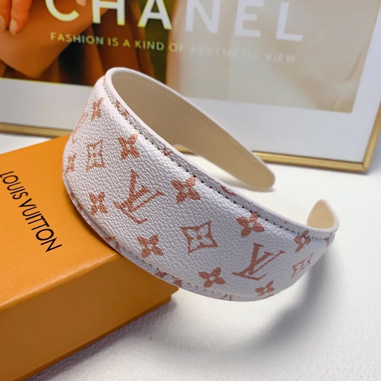 Louis Vuitton Monogram Flower Reversible Leather Belt 9