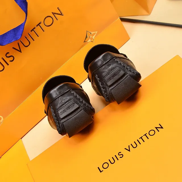 Louis Vuitton Monogram Loafer Noir Slip-On Loafers 2