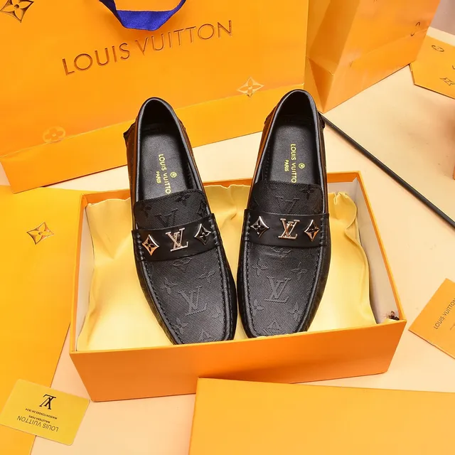 Louis Vuitton Monogram Loafer Noir Slip-On Loafers 8