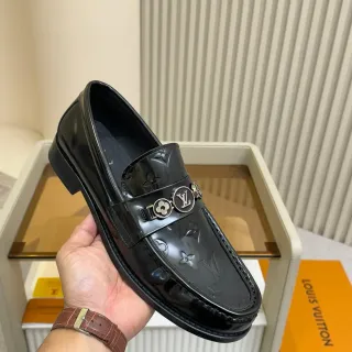 Louis Vuitton Monogram Patent Leather Loafer