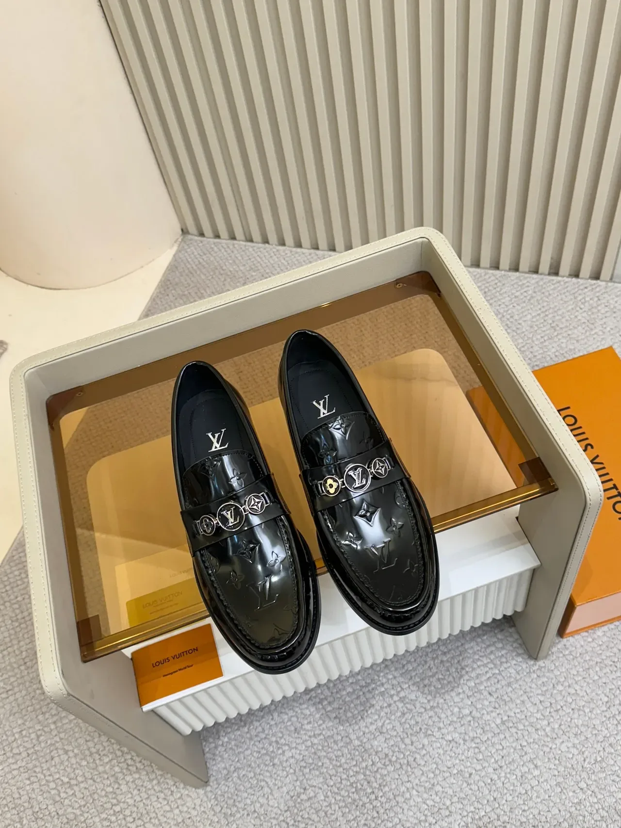 Louis Vuitton Monogram Patent Leather Loafer 5