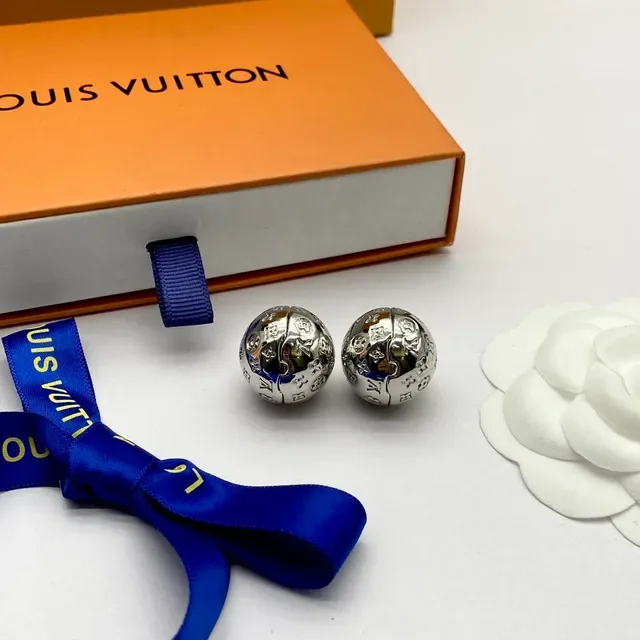 Louis Vuitton Monogram Sphere Gold Silver Spherical Bracelet 2