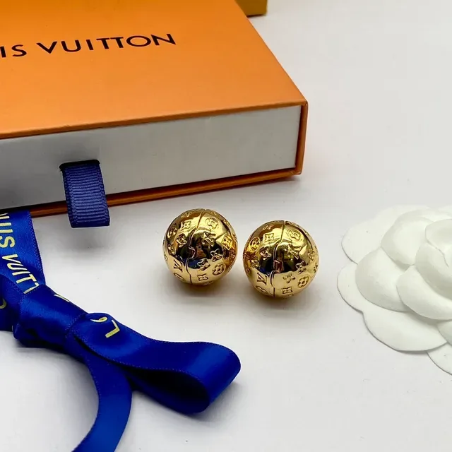 Louis Vuitton Monogram Sphere Gold Silver Spherical Bracelet 5