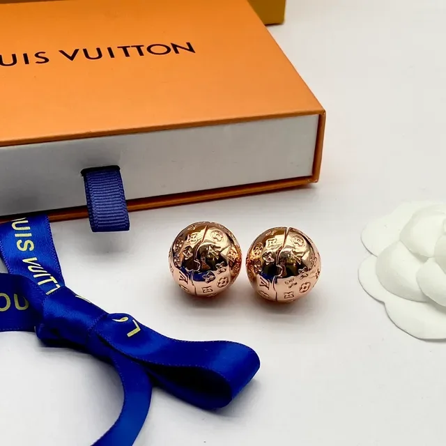 Louis Vuitton Monogram Sphere Gold Silver Spherical Bracelet 7