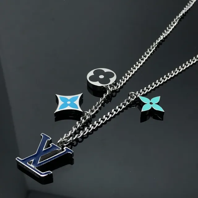 Louis Vuitton Multi-Charm Enamel Necklace 2