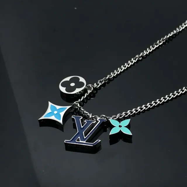 Louis Vuitton Multi-Charm Enamel Necklace 3
