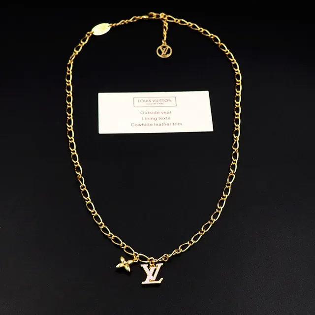 Louis Vuitton Multi-Charm Layered Gold-Tone Necklace 3