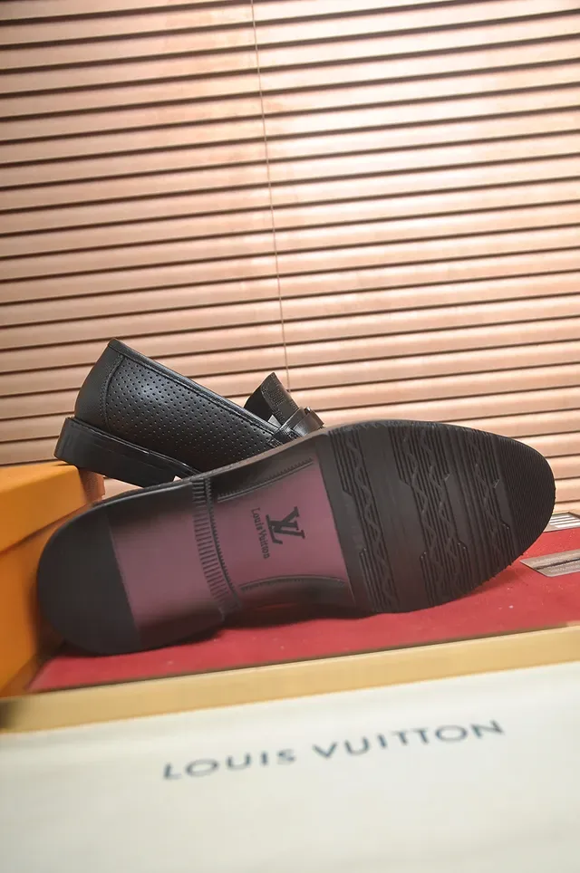 Louis Vuitton Perforated Leather Damier Loafer 3
