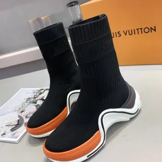 Louis Vuitton Run Away negro naranja blanco zapatillas lifestyle