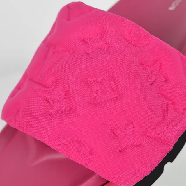 Louis Vuitton Run Away Pink Monogram Slippers 6