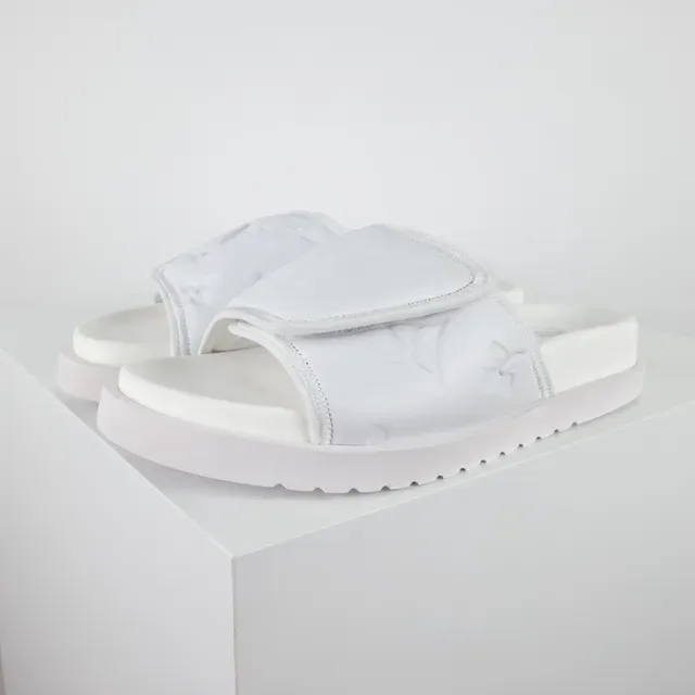 Louis Vuitton Run Away Slide सफेद Monogram चमड़ा स्लिपर्स 2