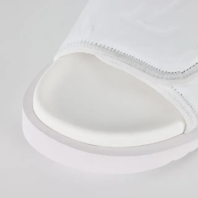 Louis Vuitton Run Away Slide सफेद Monogram चमड़ा स्लिपर्स 5