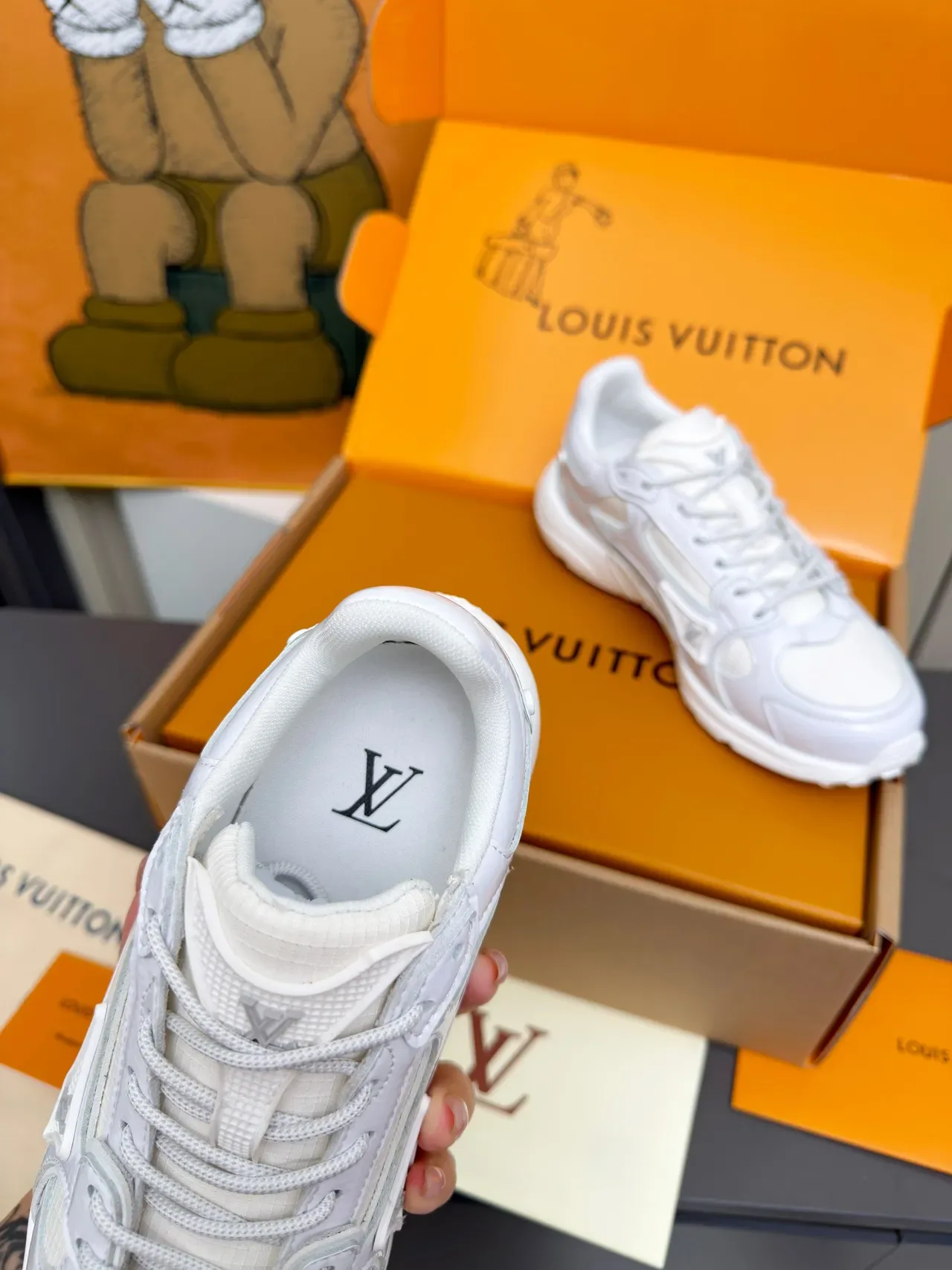 Louis Vuitton Run Away White Lifestyle Sneakers 2