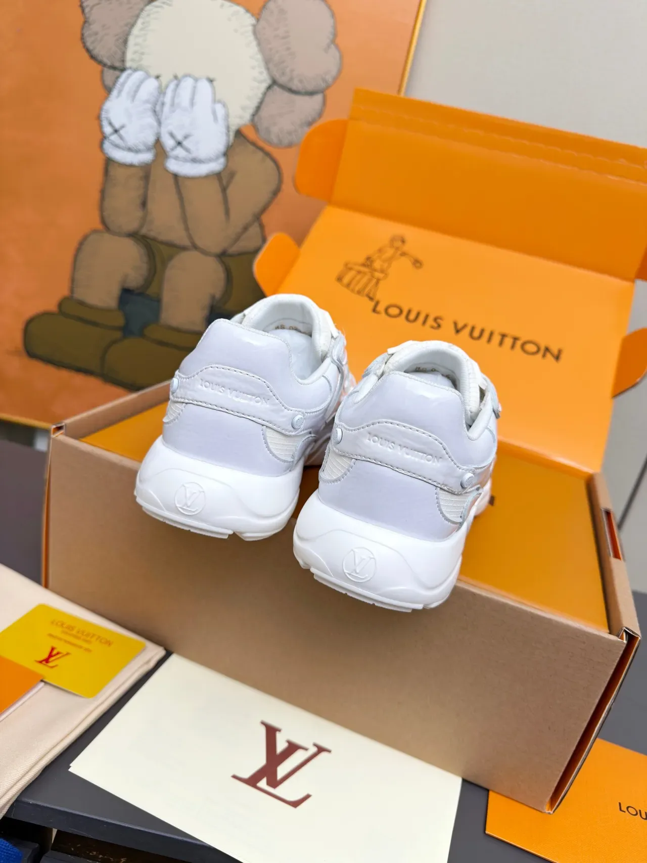 Louis Vuitton Run Away White Lifestyle Sneakers 3