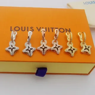 Louis Vuitton Star Charms Pavé Enamel Earrings