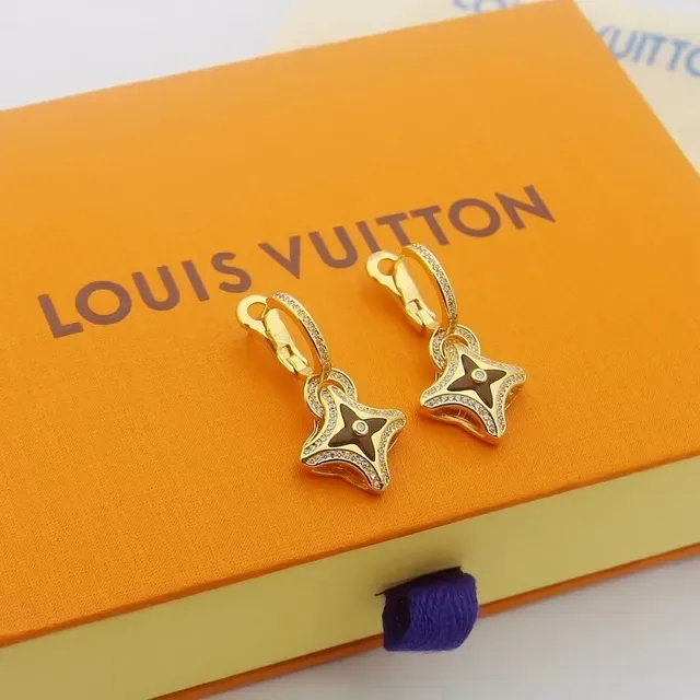 Louis Vuitton Star Charms Pavé Enamel Earrings 3