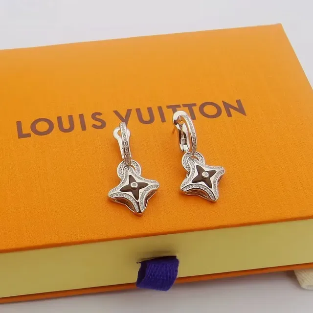 Louis Vuitton Star Charms Pavé Enamel Earrings 5