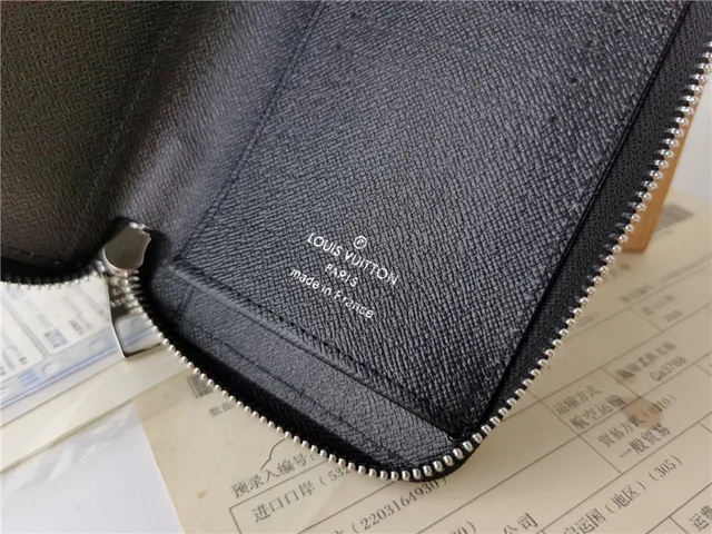 Louis Vuitton Zippy Wallet noire Monogram Empreinte portefeuille long 11