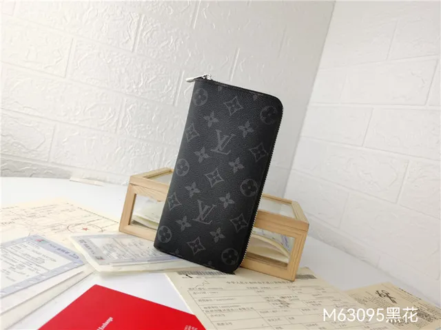 Louis Vuitton Zippy Wallet noire Monogram Empreinte portefeuille long 24