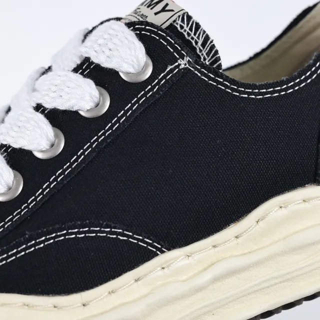 Maison Margiela Black Beige Sculpted Sole Deconstructed Toe Cap Lifestyle Sneakers 6