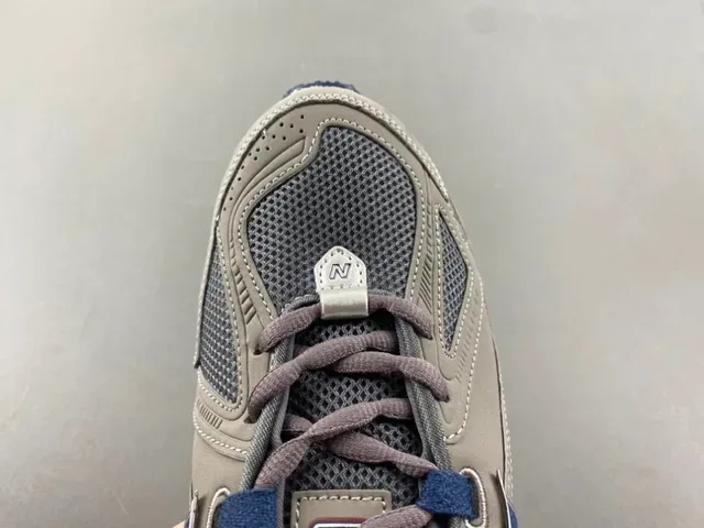 New Balance 1500 Gray and Navy Lifestyle Sneakers 5