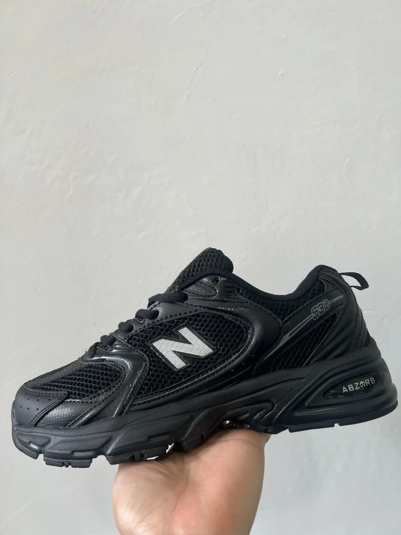 New Balance 530 Baskets Lifestyle en Maille et Synthétique Noir 6