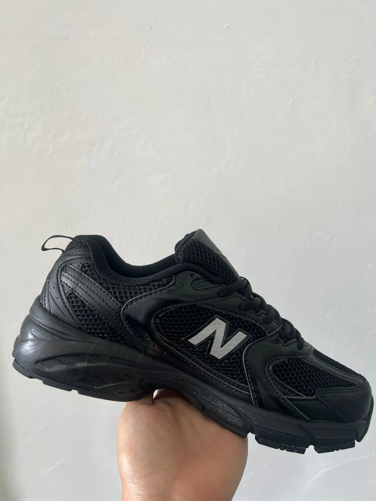 New Balance 530 Baskets Lifestyle en Maille et Synthétique Noir 7