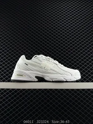 New Balance 740 White Chunky Sneakers 2